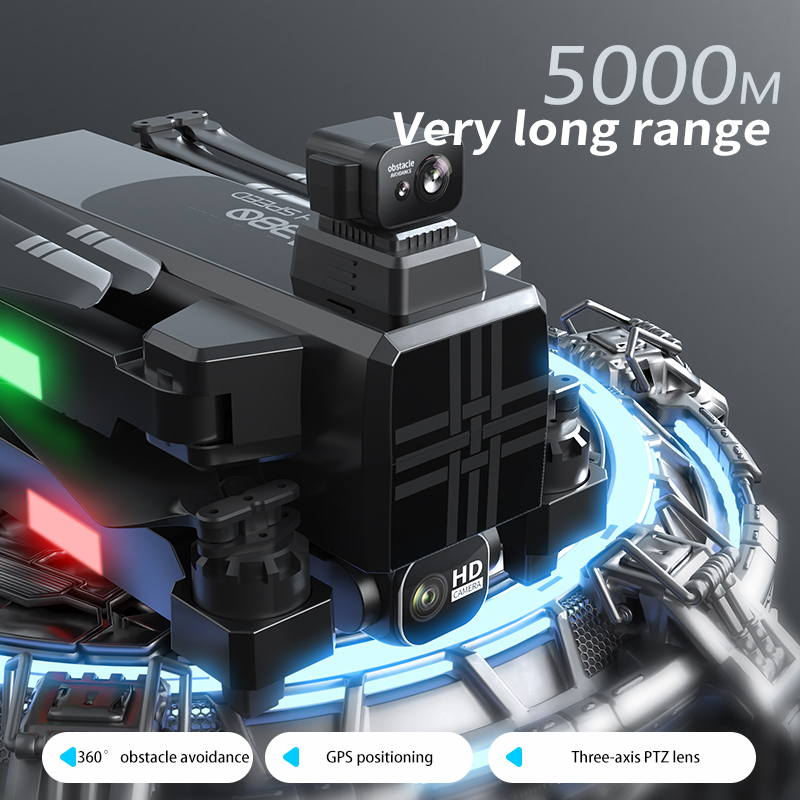 A380 드론 4K HD 3 축 흔들림 방지 팬 틸트  - Smart Home Camera 리뷰 및 가격