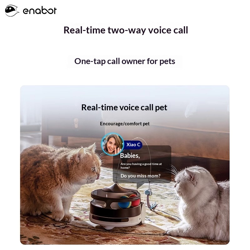 에나봇 롤라 펫팔 스마트 로봇 반려동물 동반자 로봇 이 - Smart Home Camera 리뷰 및 가격