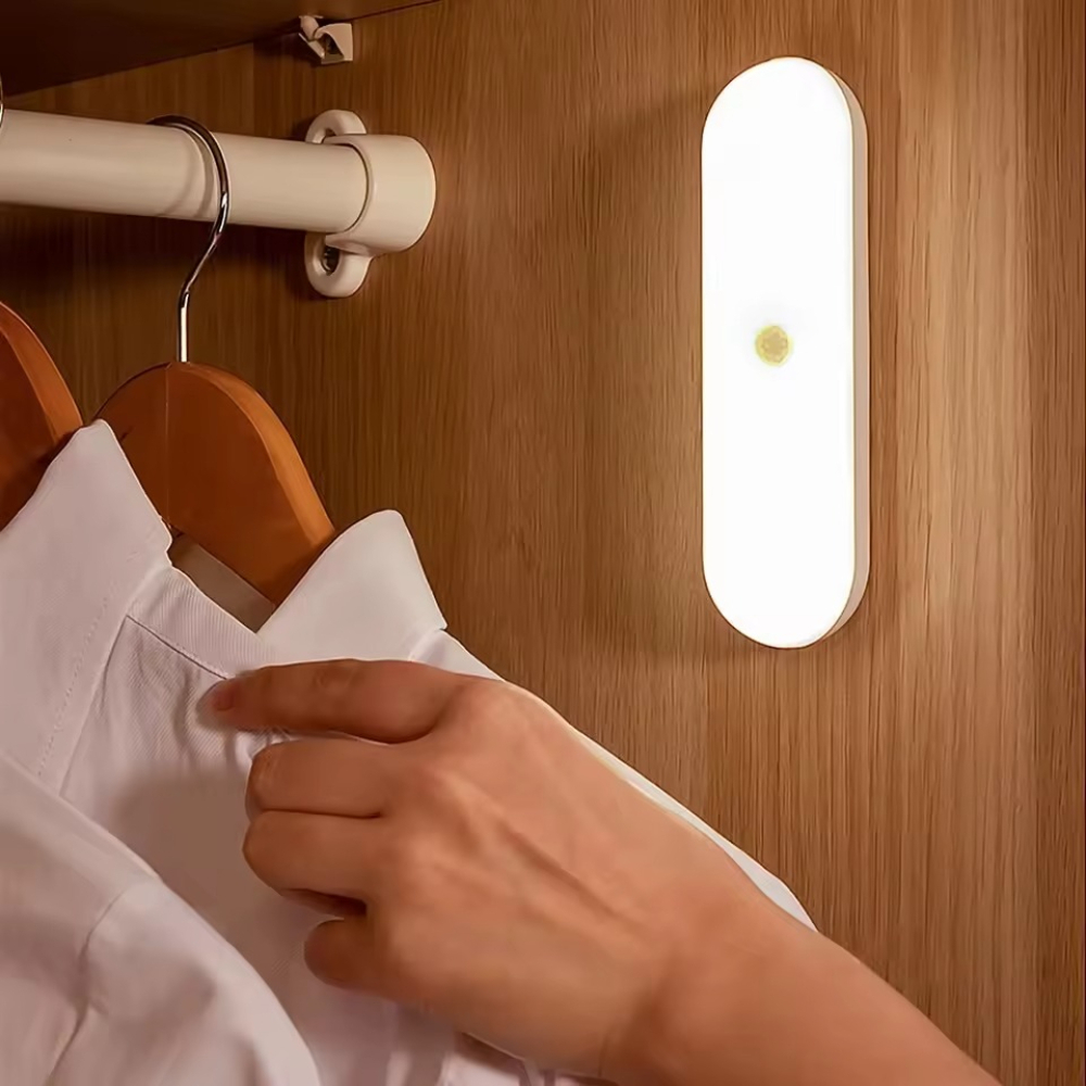 무선 LED 모션 센서 램프 USB 충전식 자석 부착형 - Voice Control Light Bulb 리뷰 및 가격