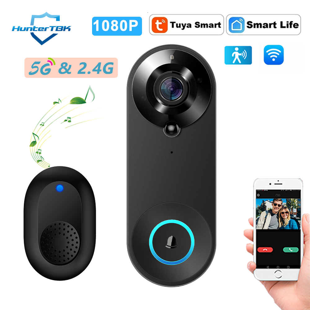 5G 2.4G WiFi 비디오 초인종 1080P 무선  - Smart Home Cctv 리뷰 및 가격