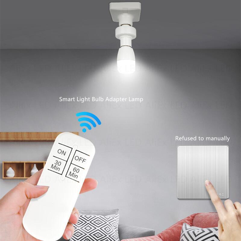 무선 E27 LED 전구 거치대, AC 110-240V - Voice Control Light Bulb 리뷰 및 가격