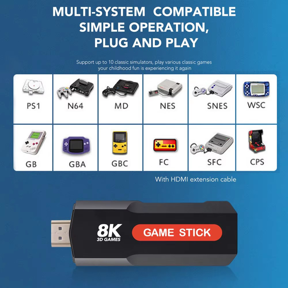 X2 게임 스틱 HD 4K 8K 3D 콘솔 듀얼 컨트롤 - Smart Home Raspberry Pi 리뷰 및 가격