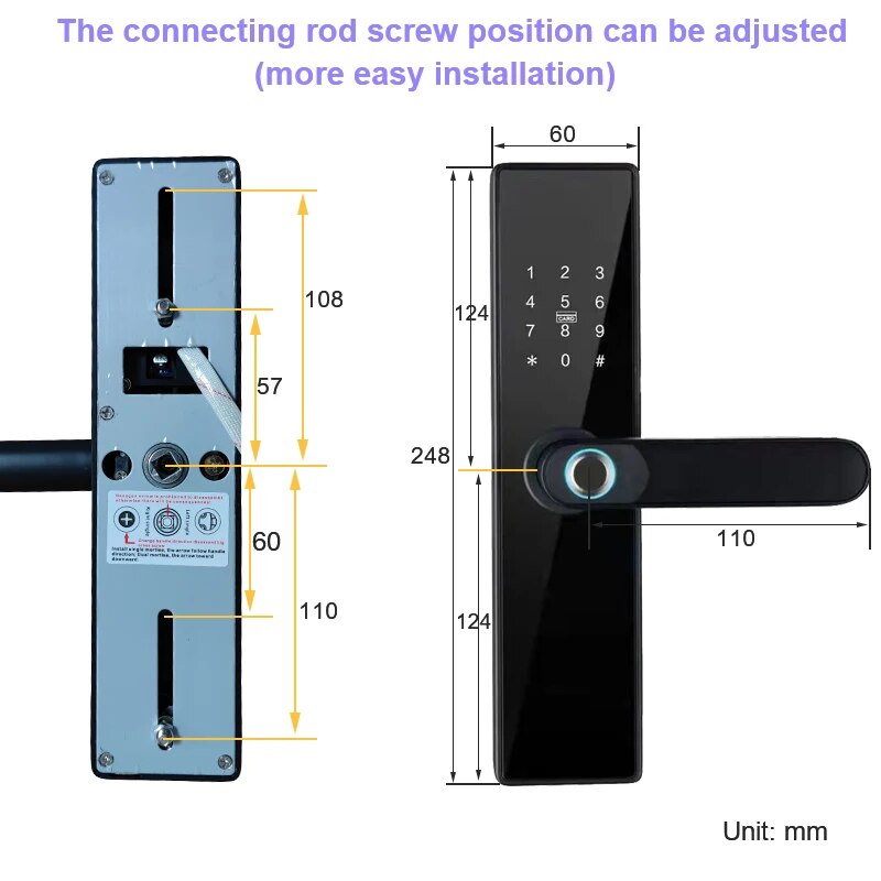 투야 와이파이 스마트 잠금 장치, 지문 디지털 비밀번호 - Smart Home Ezviz 리뷰 및 가격