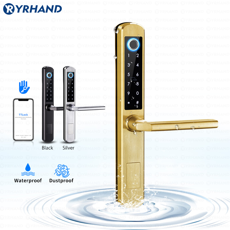 IP66 골드 스테인레스 스틸 슬라이딩 유리 스마트 잠 - Smart Home Ezviz 리뷰 및 가격
