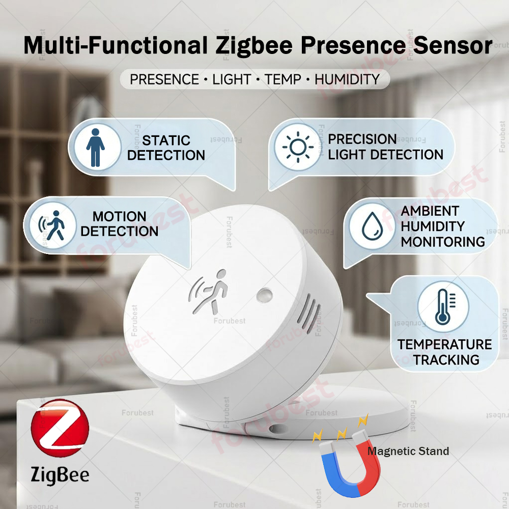 Zigbee 24G mmWave 인간 존재 감지 센서  - Smart Home Or Smart Home 리뷰 및 가격