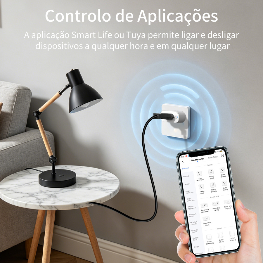 전력 모니터가 포함된 Tuya WiFi 스마트 플러그  - Smart Home Or Smart Home 리뷰 및 가격