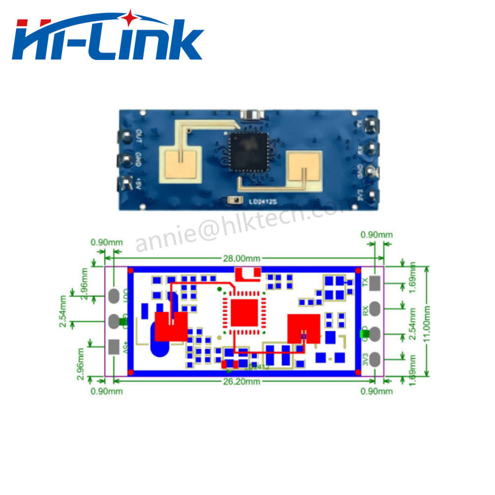 Hilink New HLK-LD2412 24GHz 인간 - Smart Home Retrofit 리뷰 및 가격