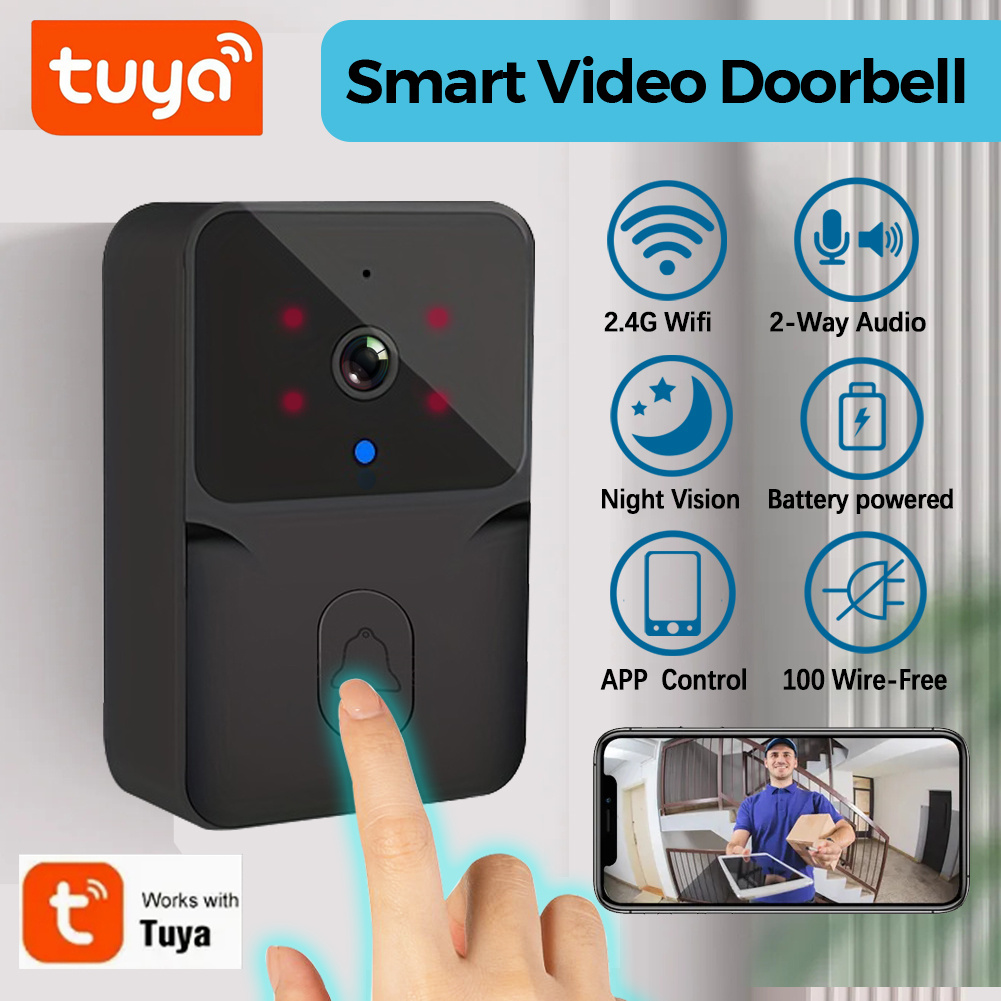 Tuya 무선 스마트 비디오 초인종, 2.4G WiFi - Smart Home Cctv 리뷰 및 가격